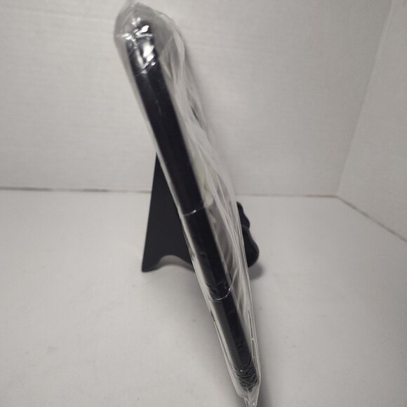 2pk Toyota in White Letters on Black Metal License Plate Frame w/Mount Hardware - Picture 2 of 3